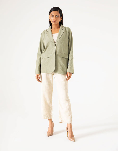 TAILORED TEXTURED BLAZER